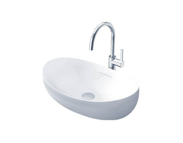 Ảnh của Chậu lavabo vành tròn cao cấp TOTO PJS01WE#MW
