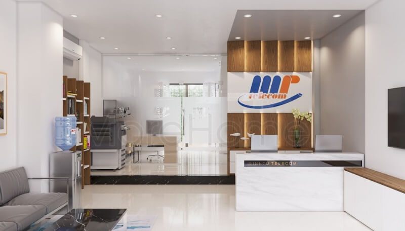 Thiết kế nội thất văn phòng máy tính hiện đại